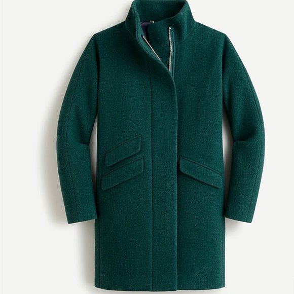 J. Crew Jackets & Coats Nwt Jcrew Cocoon Coat Italian Stadium Cloth